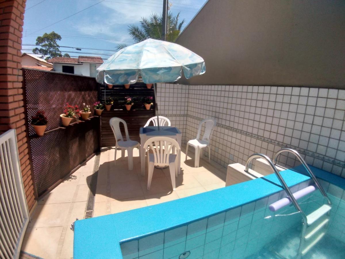 Sobrado Com Piscina Em Condomino Fechado A 150 M Da Praia Caraguatatuba Exteriér fotografie